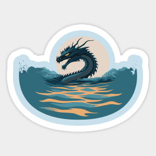 Water Dragon Sticker